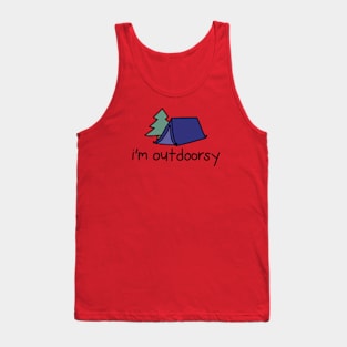 Camper Tent Tank Top